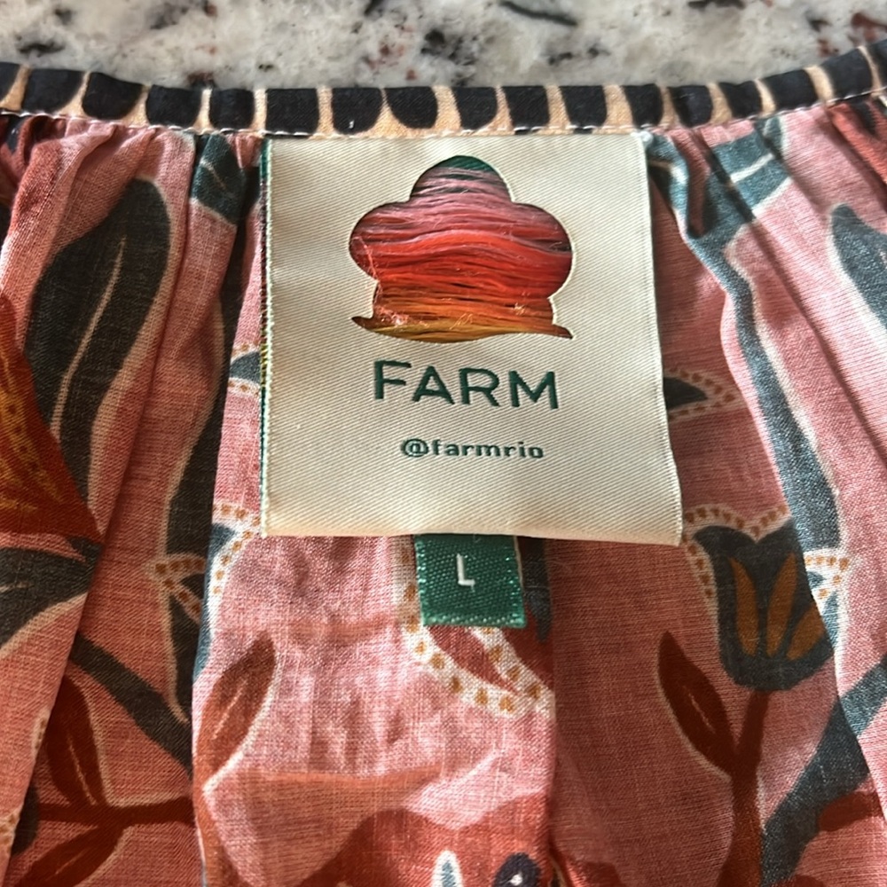 Farm Floral Bohemian Tapestry Blouse - Multicolor - Picture 8 of 10